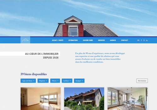 Agence Stoffel Immobilier à Chêne-Bourg