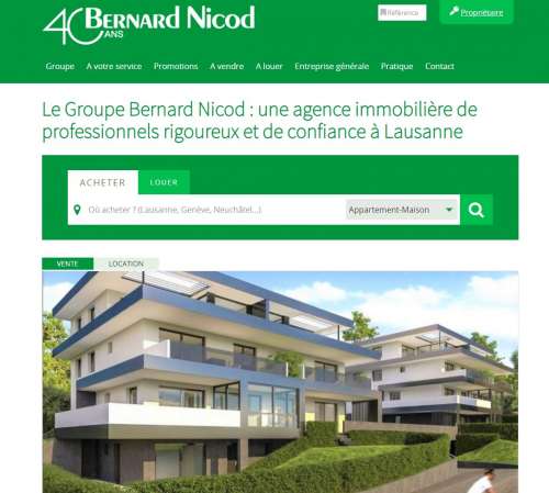 Agence Bernard Nicod à Genève