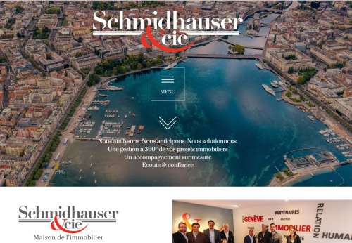 Agence immobilière Schmidhauser & Cie à Genève